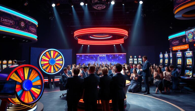 Como funciona game shows de cassino